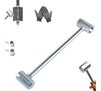Genérico Affectionk,Prosperousk Adjustment Tool,Adjustable Hinge,Door Hinge Adjustment Tool,Hinges Hole Adjustments Wrench,For On Various Door Hinges Tools,Double Headed Seam Adjustments Tools (S)