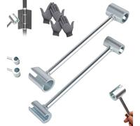 Genérico Affectionk,Prosperousk Adjustment Tool,Adjustable Hinge,Door Hinge Adjustment Tool,Hinges Hole Adjustments Wrench,For On Various Door Hinges Tools,Double Headed Seam Adjustments Tools (MIX)
