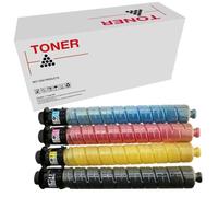 Genérico Aficio MP-C4503 MP-C4504 MP-C5503 MP-C5504 MP-C6003 MP-C6004 Pack 4 Toner Compatible con Ricoh Aficio 841853/841849, 841856/841852, 841855/841851, 841854/841850