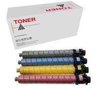 Genérico Aficio MPC3003 MPC3503 MPC3004 MPC3504 Pack 4 Toner Compatible con Ricoh Aficio 841817/841813, 841820/841816, 841819/841815, 841818/841814