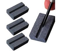 Generico Afilador de cuchillos en forma de V - Mini herramienta para afilar cuchillos y dardos para un fácil pulido, desbarbado y mantenimiento de bordes de larga duración