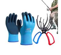 Genérico Agarrador De Peces para Pesca,Pinza De Control con Garra Metálica | Sujetador Multifuncional para Pescado,para Captura y Suelta en Agua Salada Dulce Hielo Kayak