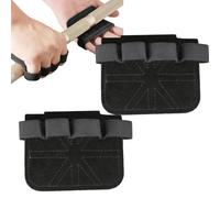 Genérico Agarres De Gimnasio,Protectores Antideslizantes De Cuero,1 Par De Agarres para Levantamiento De Pesas | para Levantamiento De Pesas Fondos Peso Muerto Dominadas Remo con Mancuerna Kettlebell