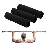 Genérico Agarres para Dominadas en Barra,3 Piezas Antideslizante Amortiguadora para Mango - Agarres De Barra para Dominadas | Entrenamiento Fuerza, Workout, Puerta, Pull Ups, Equipo Fitness, Máquina