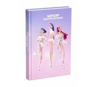Generico Agenda escolar K Pop Idols Stars Rumi Mira Zoey | Personajes Anime | Versión Rosa 2026-2027 F.to Standard 18 x 14 cm + llavero personaje k pop y bolígrafo de color