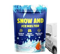 Generico Agente para la eliminación de la nieve del parabrisas, 100 gramos, descongelante transparente para parabrisas de invierno, para conducción de invierno, camping, vehículos, cristales
