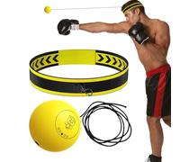 Genérico Agility Focus Gear - Reflex Head Ball for Reaction Training | PU Foam with Elastic Head Strap, Multi Skill Coordination Tool, Sports Practice Accessory, Performance Boost Equipment