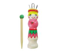 Genérico Aguja para Tejer | Set de Accesorios para Crear Muñecas,Aguja de Madera para Tejer | para Cestas de Cuerda, Pulseras de Cinta, Regalos para Adultos Principiantes