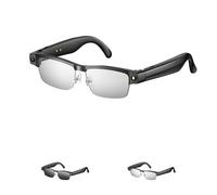 Genérico AI Smart Glasses 2025 - Real-Time AI Translator Glasses with 8MP Camera, 1200P Video, BLE 5.4, 270mAh Battery for iOS & Android (A)