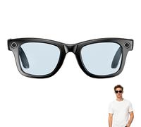 Genérico AI Smart Glasses, 800W Camera Glasses, 1080P Video Smart Glases with Camera and Bluetooth, AI Glasse for Calls & Musi,UV Protection,Anti-Blue Light Glasse Everyday Wear (Blue light blocking)