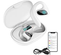 Genérico Ai Translation Earbuds Real Time,144 Language Translator Earbuds with App,Seamless Translator Headphones for Travel Business Learning, iOS & Android Support (White)