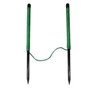 Generico Aide au Putting de Golf - Entraîneur de Putting Portable | Outil d'Alignement de Corde Léger avec Piquets | Ligne de Guidage pour PARC Pelouse Jardin et Cours