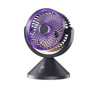 Genérico Air Circulation Fan, Rechargeable Electric Fan, Hangable Air Freshener Device, 100 Speed Cooling Equipment for Dorm, Bedside, Reading, Working, Bedroom, Office, 6.3x519.88 Inches