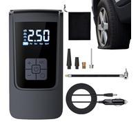 Genérico Air Compressor For Car Compressor Led Light Long Battery Life