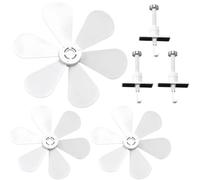 Genérico Air Conditioner Deflector 3 Pieces Anti-Direct Diverter Fan