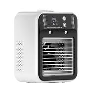 Genérico Air Conditioner Fan, Portable Cooling Fan, Personal Mist Ventilator, Quiet Operations, Mist Function, Compact Build, Energy Saving, Easy Use, Perfect for Bedroom, Desk, Camping, (ABS)