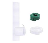 Genérico Air Conditioner Window Sealing Kit, AC Sealing Cloth Set, Energy Saving, Heat Insulation, Smart Size Adaptation, Flexible Portable Accessory for Home, Living Room, and Kitchen, 180x25cm