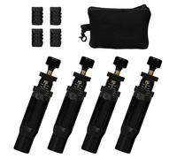 Genérico Air Down Tire Deflators, Adjustable Tire Deflator Valve Kit, 2.28 Inches 4 Pieces 4x4 Spin- Wheel Inflator Tool, Auto-Stop Rapid Deflation (10-30 PSI) for Offroad Vehicles