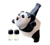 Genérico Air Freshener Vent Clip, Panda Car Fragrance Clip, Rechargeable Car Perfume Diffuser, Automotive Air Freshener, Stylish Cars Fragrance Pvc, Natural Plant Extracts Type C Charging