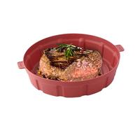 Genérico Air Fryers Silicone Basket - Anti-Scalding Handle, Durable Silicone Tray | Multipurpose Oven Liner Sheets, Non toxik Food Grade Mats, Heat Resistant Cookware, for Microwave Oven Air Fryer