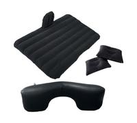 Genérico Air Mattress Set, Double-Sided Flocking Car Bed, Inflatable Foldable Mattress with 2 Pillows, Backseat & Trunk for Road Trips, Camping, and Outdoor Adventures