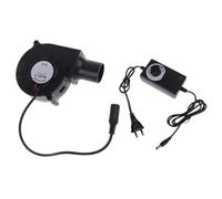 Genérico Air Mover Fan, Blower Fan 12V Air Blower EE.UU. / EU Plug, Blowers For Inflatables, DC Quiet Motor Drying Fans, Portable Fans Blowers For Ventilating, Radiator, Desktops, Consolas, TVs