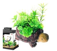 Generico Air Stone, Quiet Small Resin Bubble Stones, 6.3x4.3x1.9 Inches Turtle Shape Aquarium Stones with Build, Oxygen Diffuser with Efficient Design, Air Stone for Buckets Home Office Hydroponics