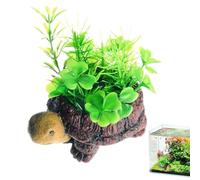Genérico Air Stone - Resin Quiet Turtle, Shaped Bubble Stone, Fish Tank Bubbler Design, Oxygen Aeration Decoration Function, Aquatic Supplies, Green Animal Piece For Home Ponds