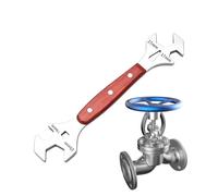 Genérico Air Tank Valve Wrench - Non Sparking Hard Alloy Double End Regulator Spanner, Non Slip Precision Milled Socket Tool, Oxygen Cylinder Leverage Key, Heavy Duty Pressure Opener | For Technician