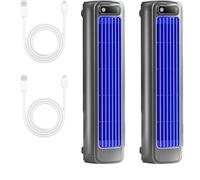 Genérico Aire Acondicionado Portátil Qinux Brizaac Imwing Cooling Ace, Ventilador Silencioso De Bajo Consumo Sherum Brezza AC, Aire Acondicionado Libiyi Cooling Ace, 3 Velocidades Y Pantalla