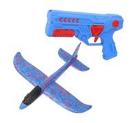 Genérico Airplane Gliders for Kids - LED Foam Flying Launching Toy | Catapult Plane Launcher for Outdoor Games, Summer Beach & Park Fun, Birthday Party Favors for Boys & Girls, Gift Set