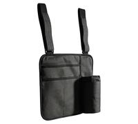 Genérico Airplane Seat Organizer - Foldable Seatback, Pocket Bag, Protective Travel Storage Panel, Multi Pocket Tablet Passport Phone Holder, Cabin Trip Accessory | Train Bus Car Home