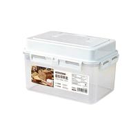 Genérico Airtight Bread Bin - Transparent Airtight Bread Loaf Storage, Breads Container With Lid And Carry Handle For Fridge, Freezer, Kitchen Worktop And Baking Cabinet