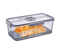 Genérico Airtight Bread Bins - Reusable Time Recording Bread Storage Container Loaf Keeper Box With Air Valve, Kitchen Countertop Storage Organizer For Freshness Store Homemade