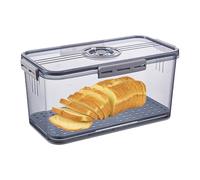Genérico Airtight Bread Bins - Reusable Time Recording Bread Storage Container Loaf Keeper Box With Air Valve, Kitchen Countertop Storage Organizer For Freshness Store Homemade