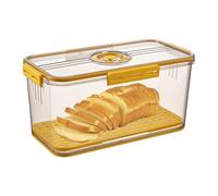 Genérico Airtight Bread Bins - Reusable Time Recording Bread Storage Container Loaf Keeper Box With Air Valve, Kitchen Countertop Storage Organizer For Freshness Store Homemade