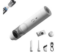 Genérico AirTrek Pro - Compact Vacuum & Blower with Enhanced Dual Power, Powerful Suction & Blow, Quiet Operation, Deep Cleans Fast, Bed Vacuum, for Car, Home, Office (White)