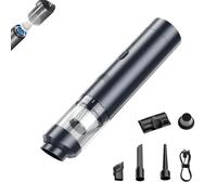 Genérico AirTrek Pro - Compact Vacuum & Blower with Enhanced Dual Power, Powerful Suction & Blow, Quiet Operation, Deep Cleans Fast, Bed Vacuum, for Car, Home, Office (Black)