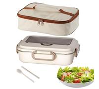 Genérico Aislada - para Comida Caliente y Fría - Maletín Portátil De Almacenamiento Con Gran Capacidad Para Comidas Escolares Y Viajes