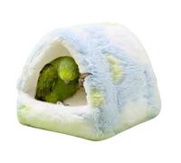 Genérico Aislado para Acurrucarse De Loros - 7.48x7.48x6.3in, Capullo Térmico De Felpa, Suave Hamaca Tipo Aviario | Descanso Diario Percha Nocturna Calor Seguro Retiro De Comportamiento De Anidac
