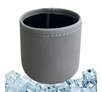Genérico Aislante para Vaso Mediano - Goma Textil 9,2x9,2x9cm | Envoltura Refrigeradora para Refrescos Y | Cilindro Bebidas Eventos Al Aire Libre Soporte De Comodidad Y Aprovechamiento Diari