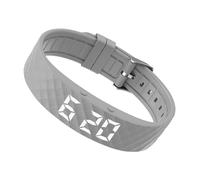 Genérico Alarm Bracelet | Watch Wearable Silent Timer | Waterproof Vibration Adjustable Vibrating Alarms Watches Wristband for Women Men Kids Seniors Elderly Travel Adults Girls