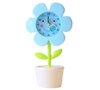 Genérico Alarm Clock - Quiet Flower Pot Sound Machine, Silent Flower Pot Watch Aesthetic Decor, Bedroom Alarm Clock | Alarms Clocks For Kids For Room Christmas Home Travel Teen Kids Boys Girls