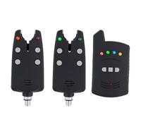 Genérico Alarma de mordida de - Kit de indicador inalámbrico, dispositivo | Alerta LED, Fuente de alimentación Premium | Equipo de Velocidad al Aire Libre al Aire Libre para Camping River