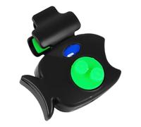 Genérico Alarma de picadura electrónica: Detector de picadura de Pescado Ruidoso de 80 dB con indicador LED, Dispositivo de Alerta de con Clip Sensible | Equipo de diurno y Nocturno para Marido, pa