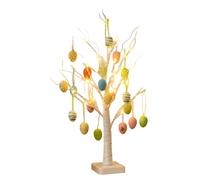 Genérico Albero Pasquale Illuminato - Rami Flessibili LED 60 Cm | Decorazioni per Pasqua Alimentación A Batteria E USB | Centrotavola Scrivania Soggiorno Vacanza San