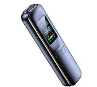 Genérico Alcohol Breathalyzer, Portable Digital Breath Tester, Contactless Sensor, Alta Definición LCD Display, Precise BAC Measurment, Smart Warning Function for Personal, Workplace