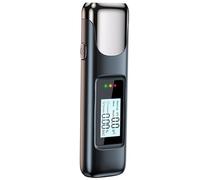 Genérico Alcohol Checker Drinking Detector - Breathalyzer Tester | Digital LCD Display High Precision Portable Alcohol Detector - USB Rechargeable for Alcohols Measurement