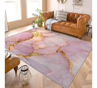Genérico Alfombra Antideslizante 80x150 cm Textura MáRmol RomáNtica Alfombras Pelo Corto Tapetes Desprendimiento Extrasuave y Lavable Sin Rosa para Salón y Dormitorio Habitación Infantil