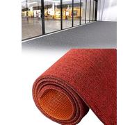 Genérico Alfombra de Piso insonorizada, Alfombra Antideslizante Gruesa de Gran área, Rollo de Alfombra de Oficina for Oficina, Uso Comercial, Alfombra de Cobertura Total(Red,65.6x3ft/2000x90cm)